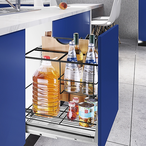 納米高光黑調(diào)味籃400柜